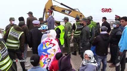 سلطات دار بوعزة تهدم أكشاك ومدارس خاصة برياضة “السورف”ومهنيون_ بدون سابق إنذار جاو ريبو لينا