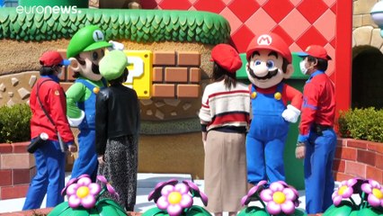 فيديو: "نينتندو" تفتتح مدينة ملاهي هي الأولى لها في اليابان