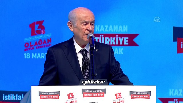 ANKARA - Bahçeli: 'Bizim milliyetçiliğimizi sorgulayanlar, gitsinler aynaya baksınlar'