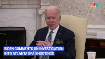 Biden On Atlanta-Area Spa Shootings- The Question Of Motivation Is Still To Be Determined