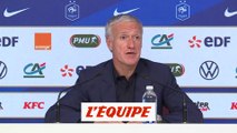 Deschamps : « Ce ne sera pas exactement la même liste en mai » - Foot - Bleus