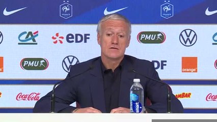 Bleus - Deschamps : "Pas d'inquiétude pour l'Euro"