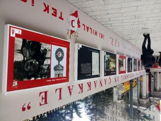 "İstanbul'daki Çanakkale Sergisi" Beyoğlu'nda açıldı