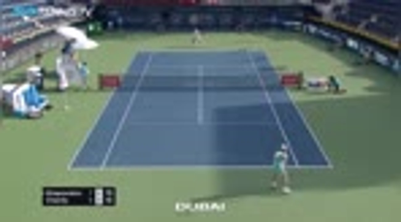 Dubaï - Shapovalov sort Chardy