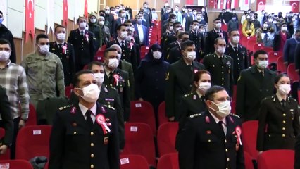 AĞRI - 18 Mart Şehitleri Anma Günü ve Çanakkale Deniz Zaferi'nin 106. yıl dönümü