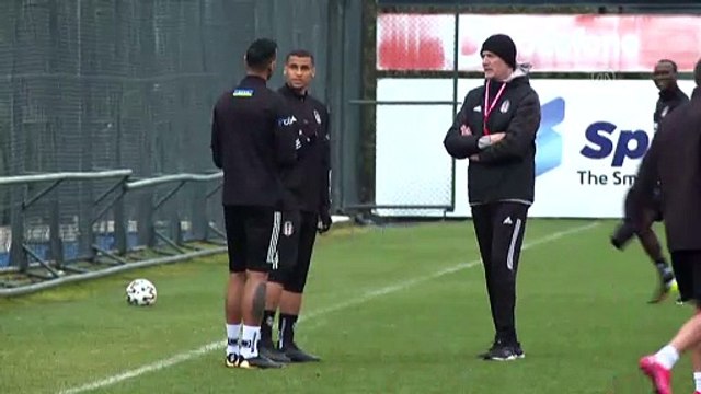 İSTANBUL - Beşiktaş'ın Fenerbahçe maçı hazırlıkları