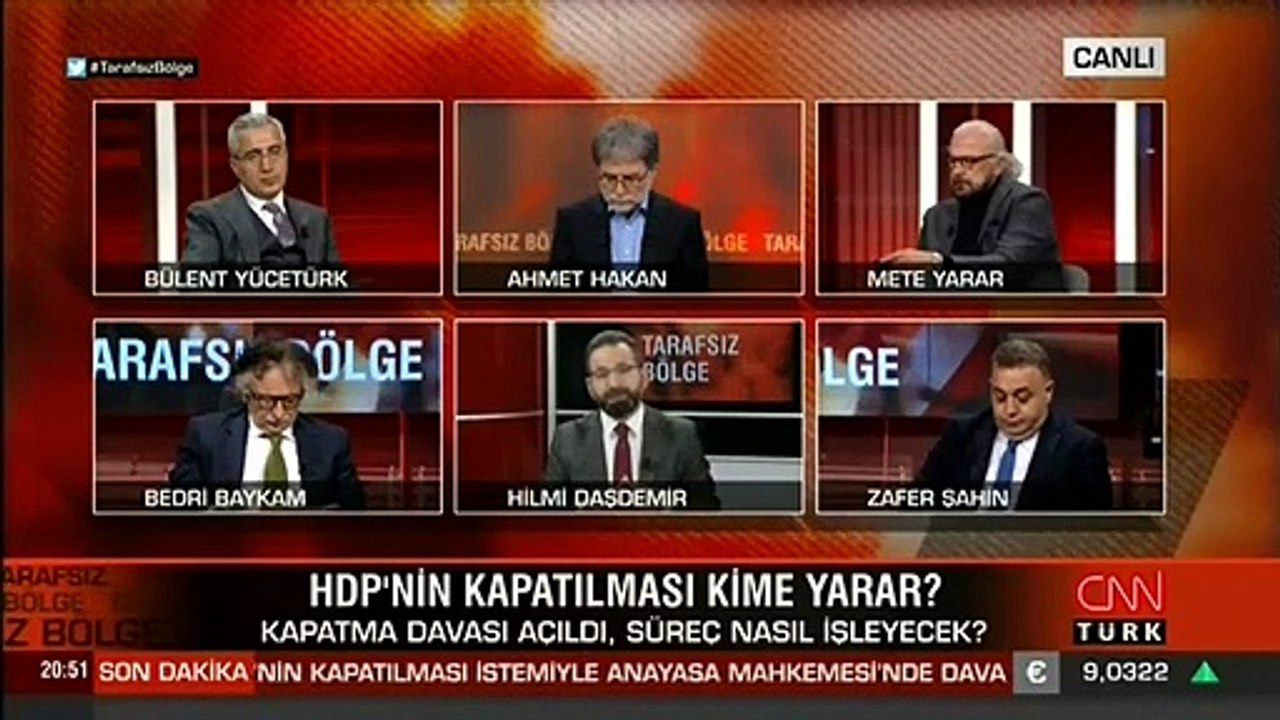 Canlı yayında anket sonuçlarını açıkladı: Halkın büyük çoğunluğu 'HDP kapatılsın' diyor