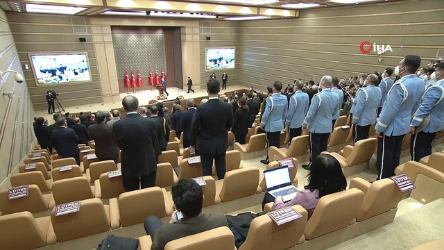 Cumhurbaşkanı Erdoğan: 'Bu sene aynı zamanda İstiklal Marşı yılıdır. Milli andımız olan İstiklal Marşı'mız bize niçin birlik olmamız, vatanımıza sahip çıkmamız, devletimizi güçlendirmemiz gerektiğini anlatıyor'