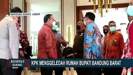 KPK Geledah Kantor Pemkab Bandung Barat Soal Kasus Korupsi Dana Covid-19