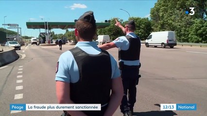 Péages : durcissement de l'amende pour les fraudeurs