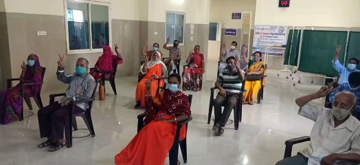 1803 ने लगवाई कोरोना वैक्सीन