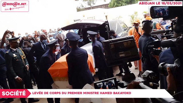 Société : Levée de corps du premier ministre Hamed Bakayoko