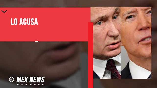 JOE BIDEN ACUSÓ A VLADIMIR PUTIN DE SER UN ASESINO