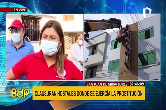 SJM: municipio clausuró hostales de manera definitiva donde se ejercía el meretricio