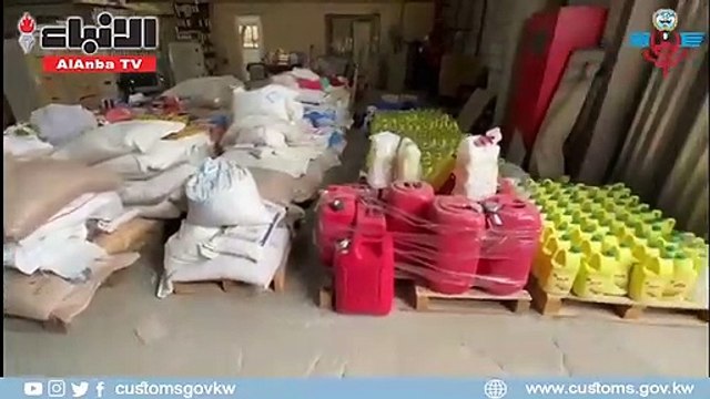 «الجمارك» تحبط تهريب كمية كبيرة من المواد التموينية المدعومة إلى دولة عربية