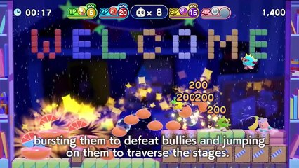 Bubble Bobble 4 Friends : Bande-annonce Steam