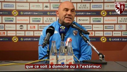 Metz - Rennes, la conférence d'avant-match