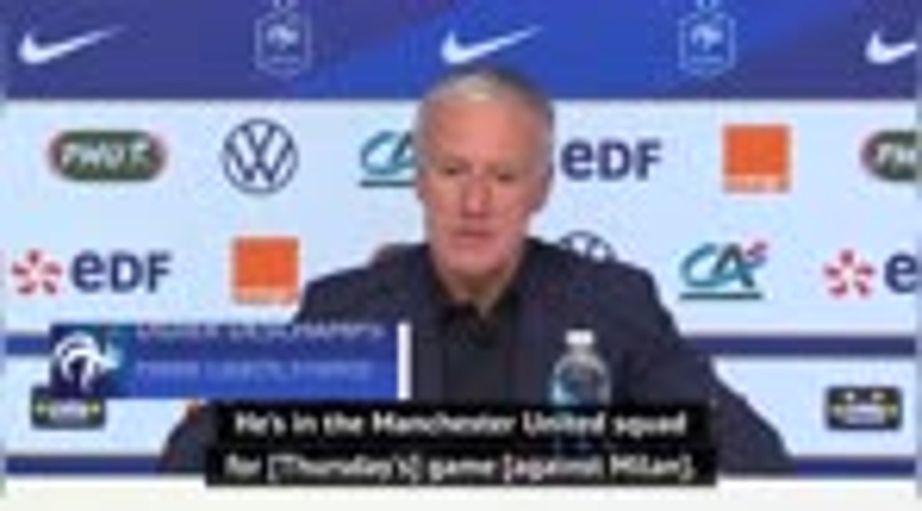 Deschamps welcomes Pogba return after injury