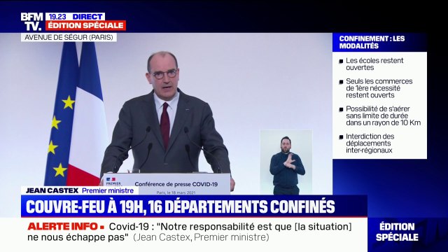 Jean Castex sur la vaccination: Nous tiendrons les objectifs que nous nous sommes fixés