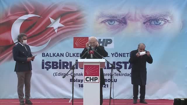 ÇANAKKALE - Kılıçdaroğlu, Namık Kemal'in mezarını ve Gazi Süleyman Paşa Türbesi'ni ziyaret etti