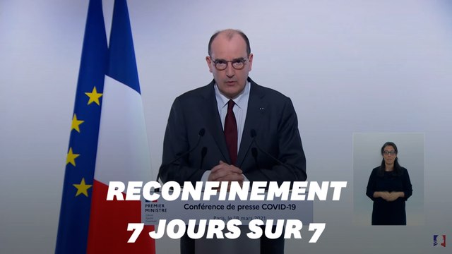 Castex annonce le confinement dans 16 départements à partir de vendredi minuit