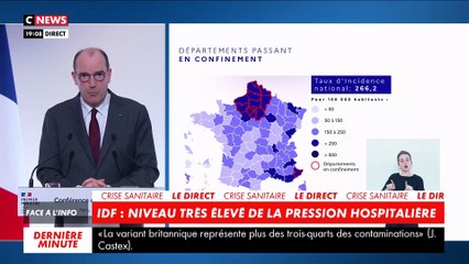 Coronavirus: Regardez en vidéo l'intégralité des annonces de Jean Castex faites ce soir sur le couvre-feu et le confinement pour 16 départements