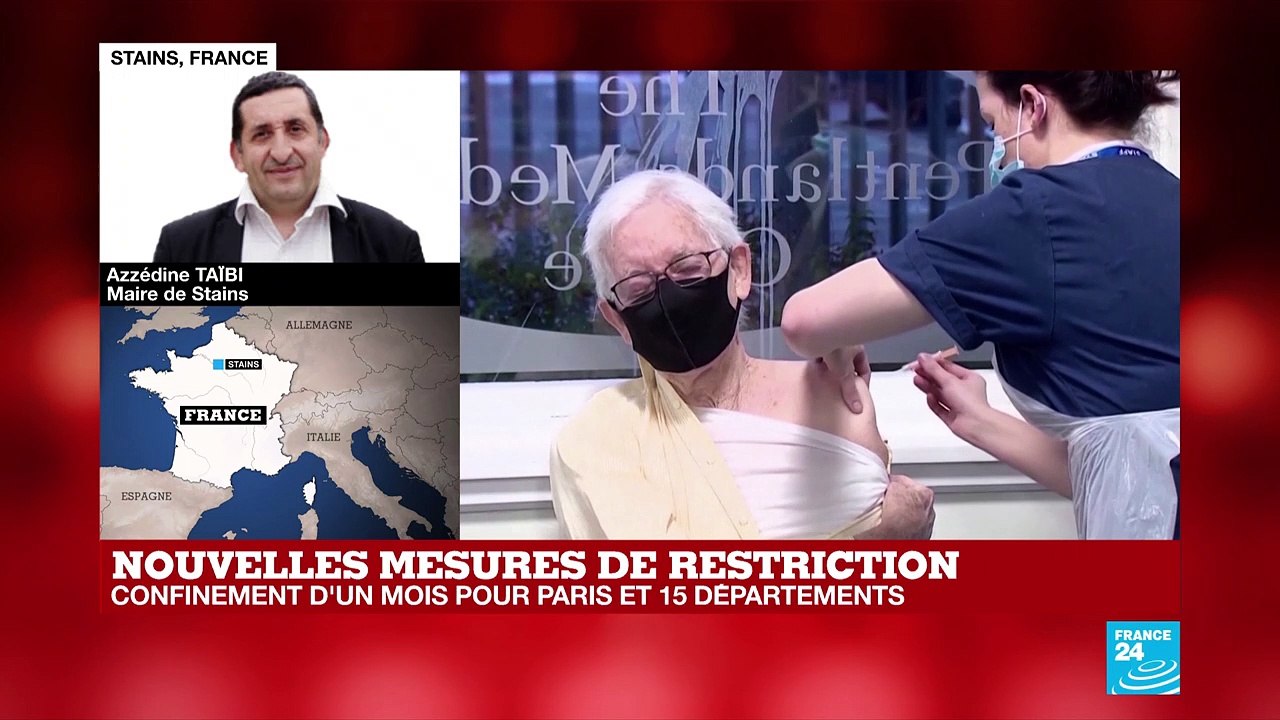 Covid-19 : "il faut absolument accélérer la vaccination" en Seine-Saint-Denis (maire de Stains)