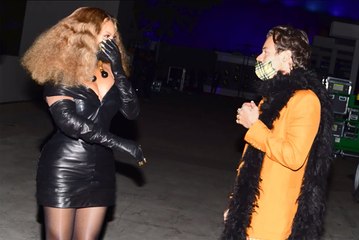 You Missed This Beyoncé and Harry Styles Interaction at the Grammys