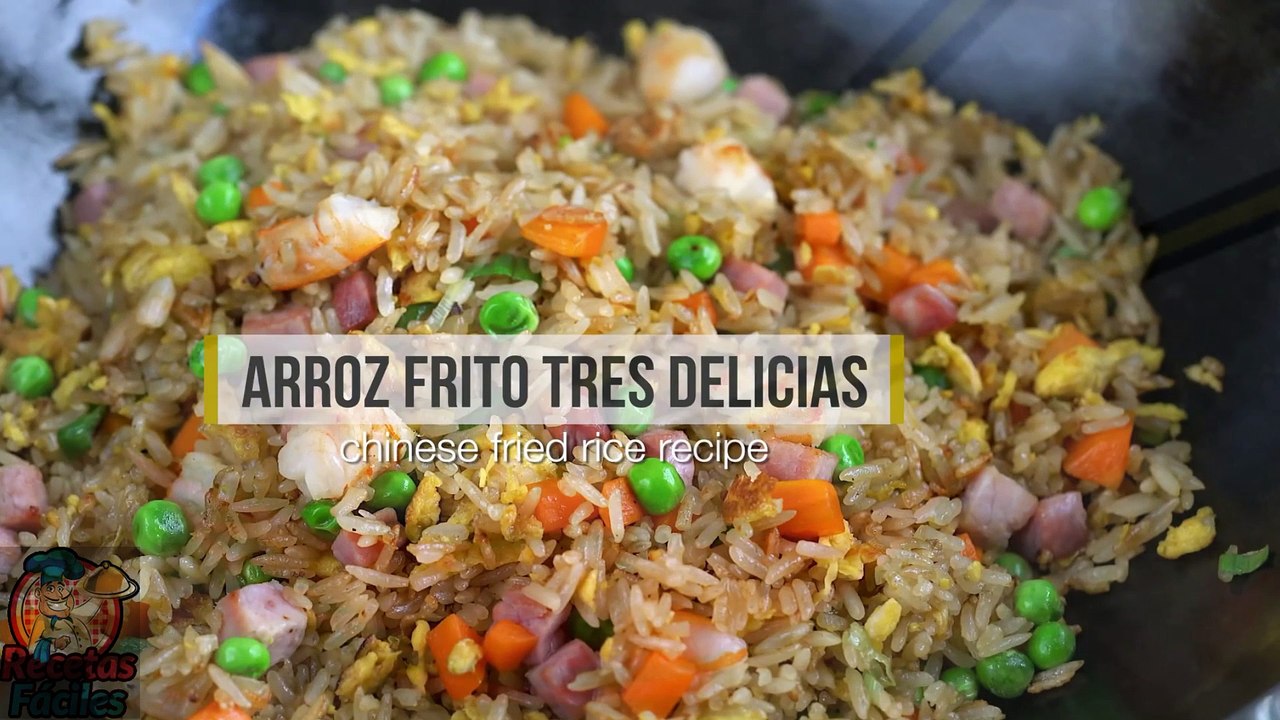 Auténtico Arroz Frito Receta Facil