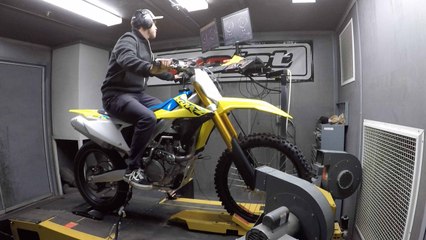 Video herunterladen: 2021 Suzuki RM-Z450 Dyno Test