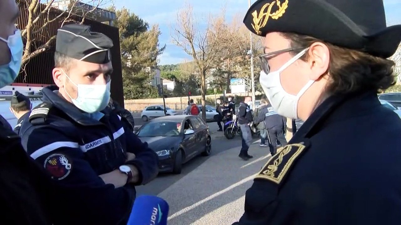 le chef d'escadron Loïc Py, commandant de la compagnie de gendarmerie d'Aix-en-Provence