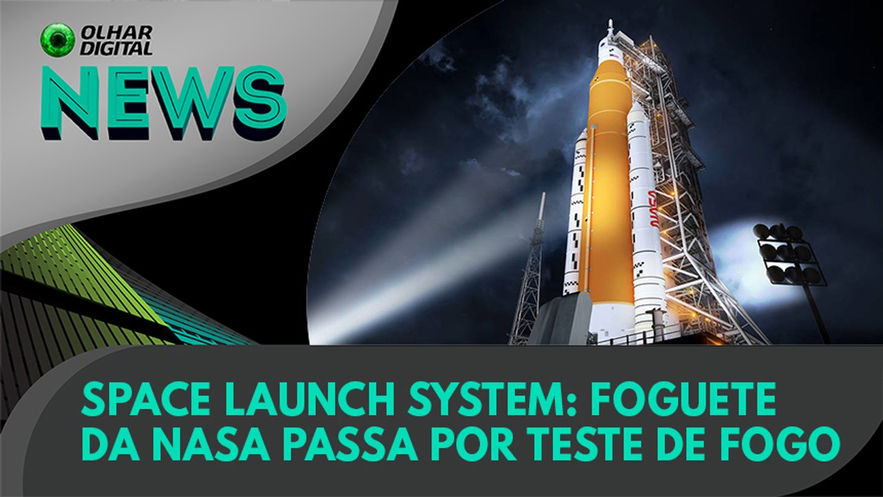 Ao Vivo | Space Launch System: foguete da Nasa passa por teste de fogo | 18/03/2021 | #OlharDigital
