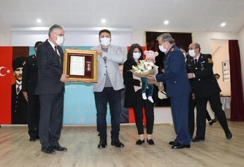 Eskişehir'de 6 gaziye 'Devlet Övünç Madalyası' verildi