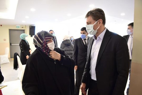 Bahçelievler Belediyesi şehit ailelerini ve gazileri ağırladı