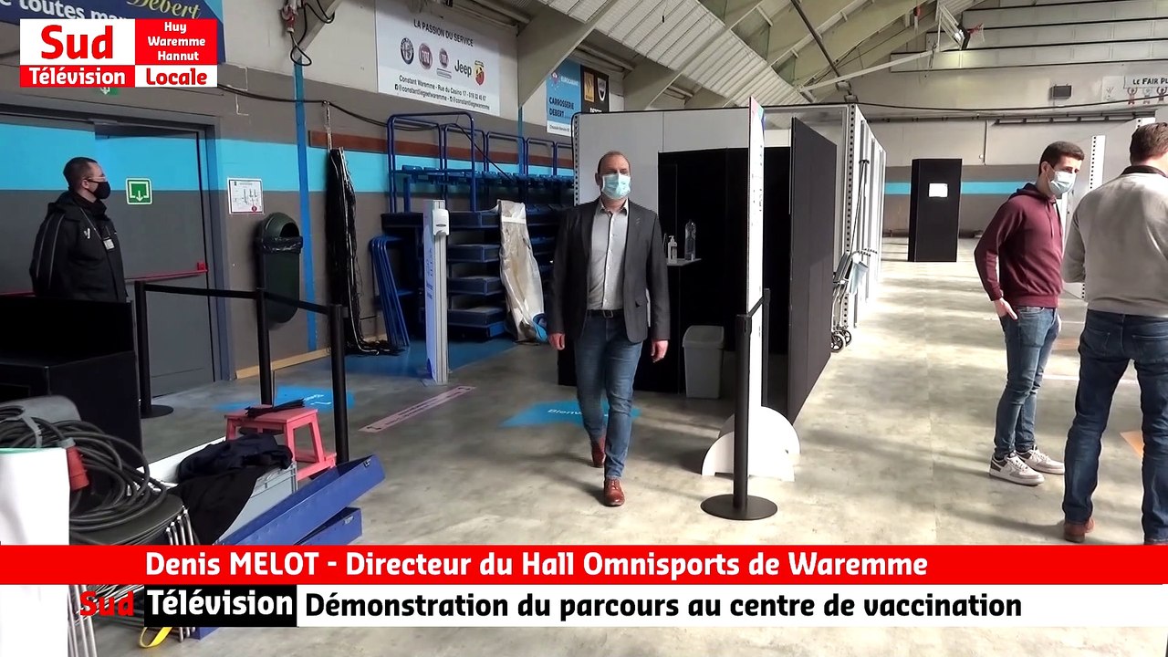 WAREMME-Centre de vaccination PROCEDURE
