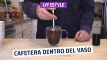 [CH] Cafetera dentro del vaso