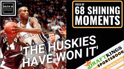 Scott Burrell talks about that pass to Tate George back in 1990 | 68 Shining Moments | Field Of 68