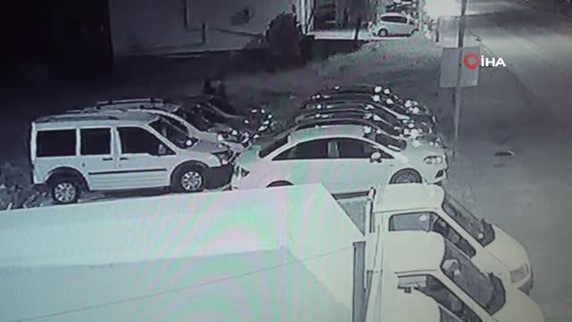 Hayaller otomobil, gerçekler rögar kapağı...Hırsızlar otomobile niyet etti rögar kapağıyla yetindi