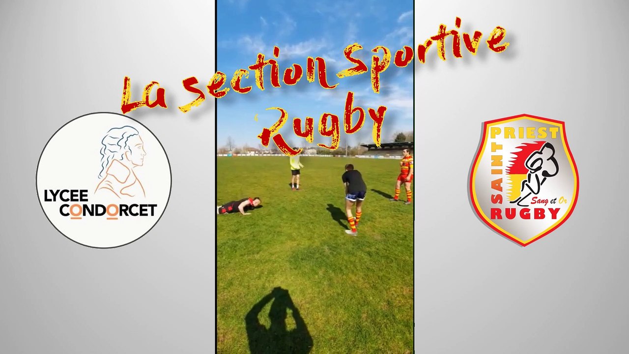 La section sportive Rugby du Lycée Condorcet en vidéo