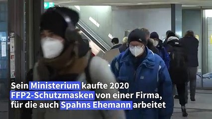 Spahns Ministerium kaufte Masken von Firma seines Mannes