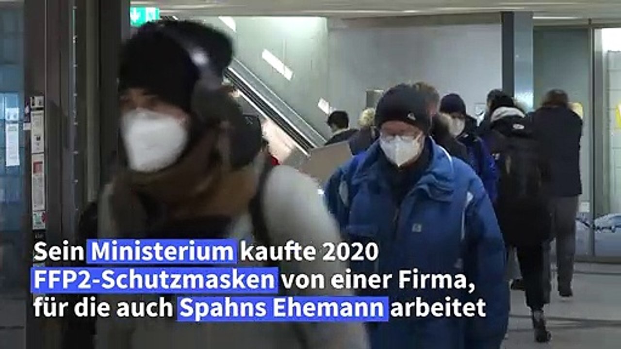 Spahns Ministerium kaufte Masken von Firma seines Mannes