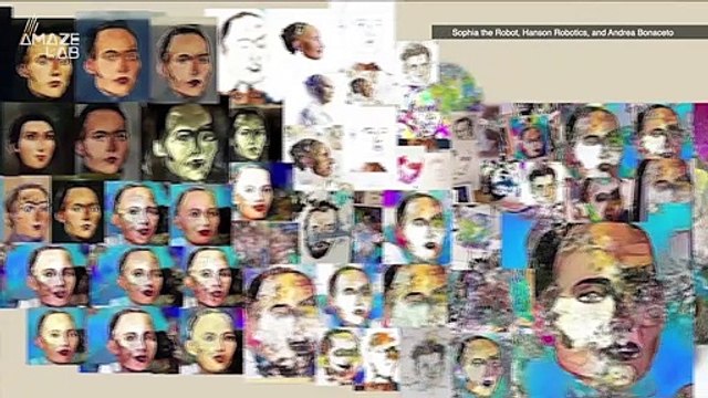 Artwork by AI Powered Robot To Be Auctioned Off in World First