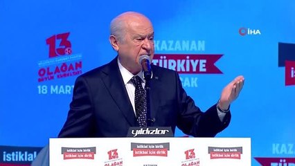 MHP Genel Başkanı Bahçeli: "Biz devam edecek reform zincirini samimiyetle destekliyor, üzerimize düşen her sorumluluğu yerine getirmeye hazır...