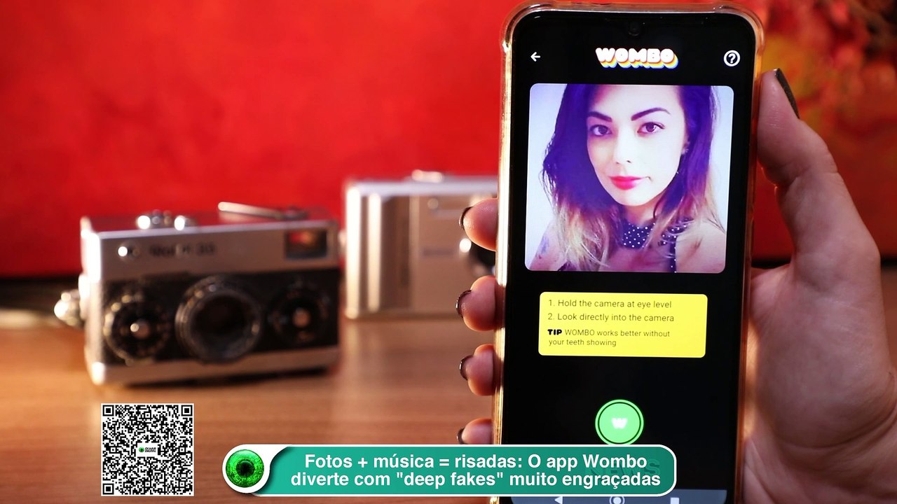 Fotos + música = risadas- O app Wombo diverte...
