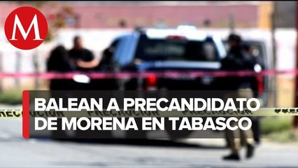 Atacan a tiros a precandidato de Morena a la alcaldía de Nacajuca, Tabasco