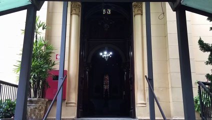 à l'intérieur de l'église de Santa Cecilia - São Paulo, Bresil
