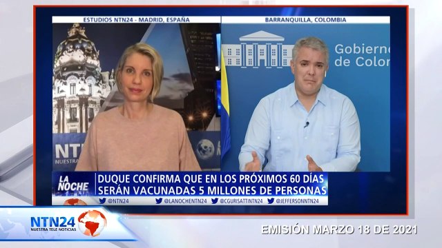 5 millones de dosis anticovid aplicadas en 60 días: La nueva meta del gobierno colombiano