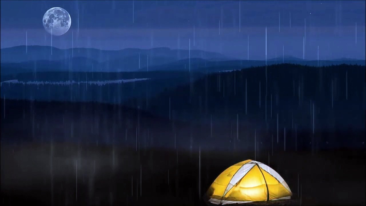 Relaxation Rain and Frog Sound | Relax Sleep, Meditation and Relieve Stress