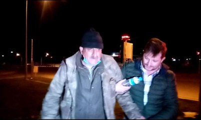 Orta refüjde yatarken bulundu, görenlerin içini acıttı