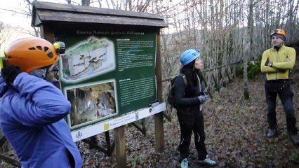 SAB.8-12-18- LA RISERVA NATURALE GROTTE DI PIETRASECCA E LA GROTTA DEL CERVO.